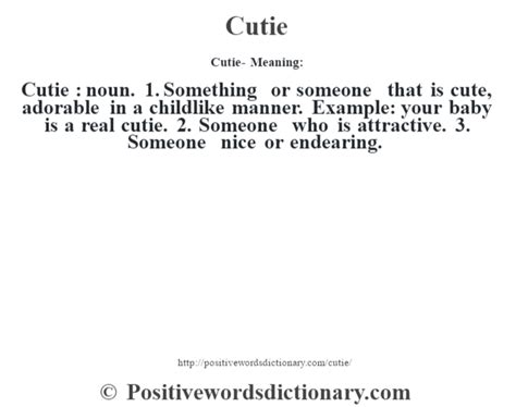 cuties traduction|cutie meaning for boy.